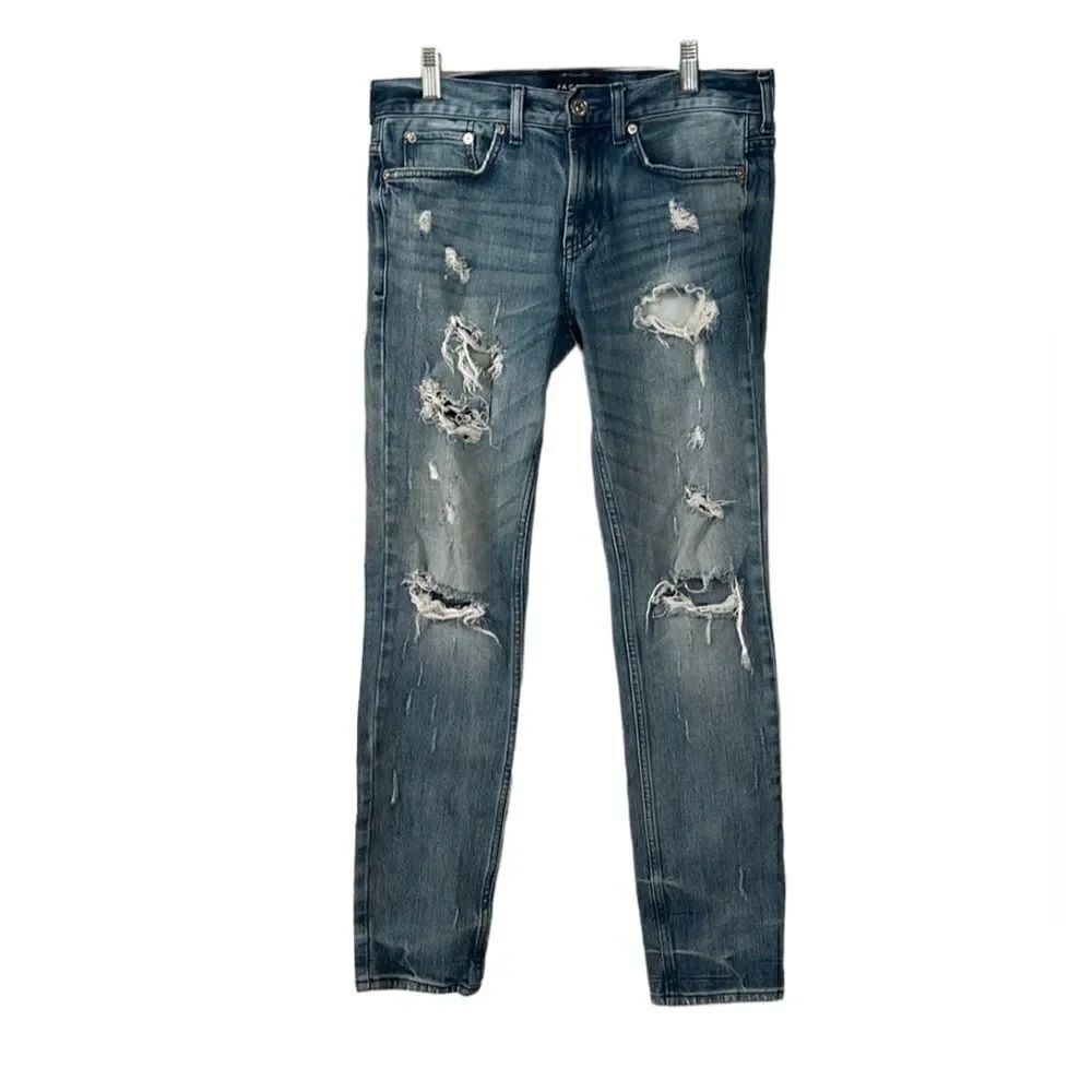 PacSun Los Angeles skinny jeans women’s 29 x 30 destroyed distressed